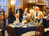Alumni reunite in the dining hall during Choate’s 2017 Reunion Weekend last spring.
