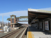The Wallingford Station is one of three new stations connected to the CTrail train service. Photo courtesy of Stephan Grüterin