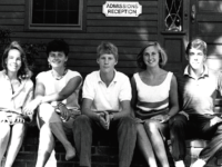 Since the program’s creation, Gold Key ambassadors, like these shown in the 1980s, have represented our School’s values to visitors.
Photo courtesy of the Archives