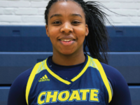 In January, Obi became the ninth Choate basketball player to score 1,000 points in his or her career.
Photo by Amitra Hoq/The Choate News