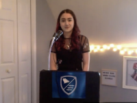 Trista LeBlanc-Serbyn Wins Pratt-Packard Speech Contest
