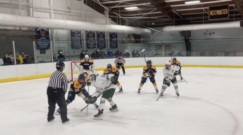 Boys’ Hockey Puts Up a Decisive Win Over Deerfield