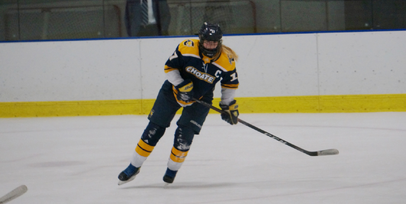 Morgann Skoda ’22 Excels on the Ice — and the Field and the Court