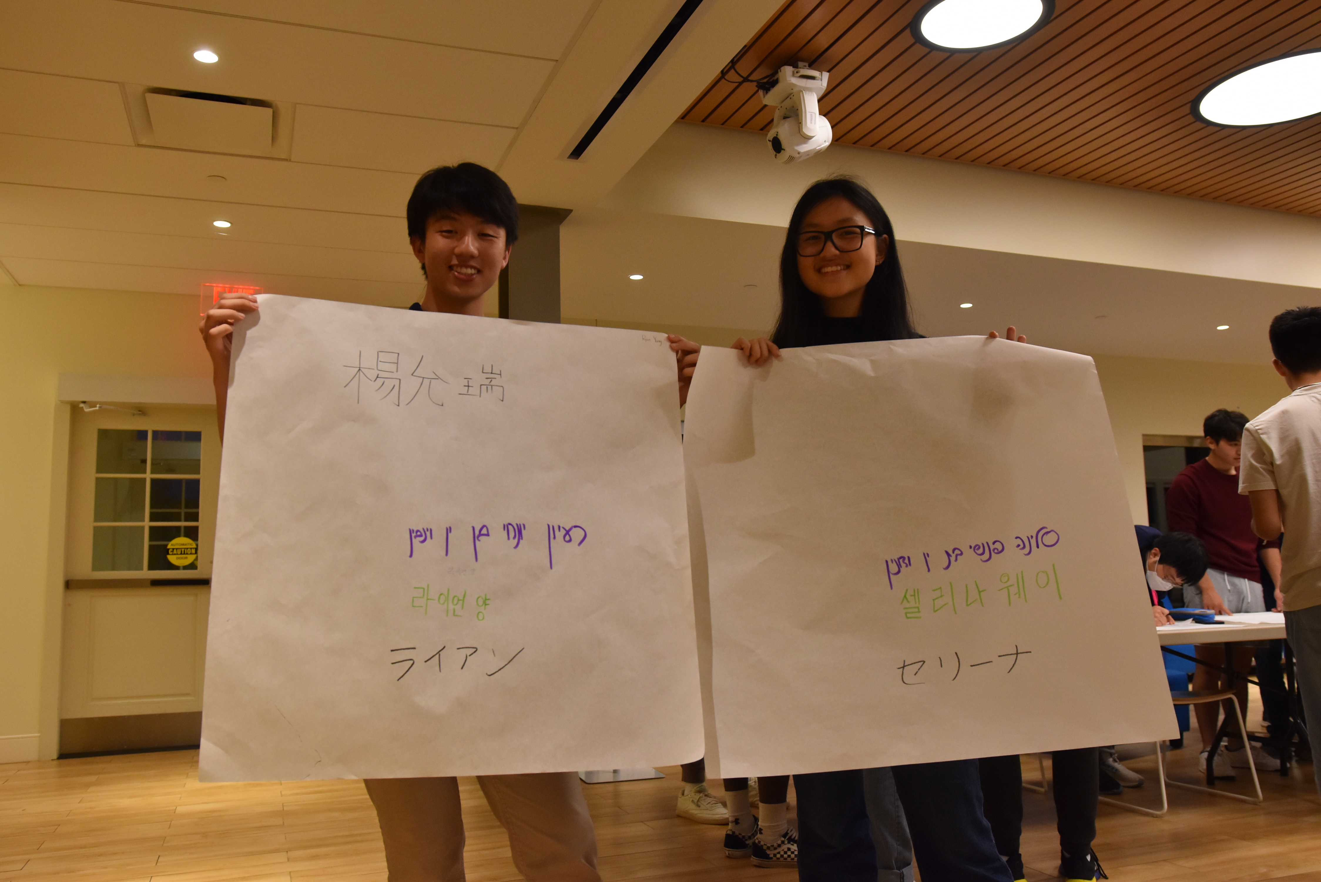 Linguistics Club and Choate Affinity Groups Host Calligraphy Night