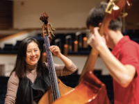 Double Bassist Yung Chiao Wei Visits Choate￼