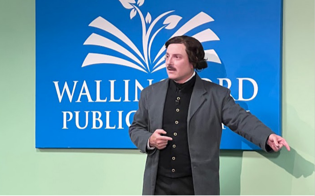 Poe Impersonator Returns to Town