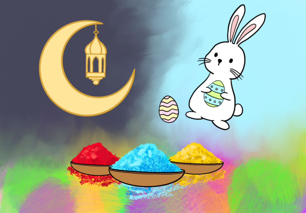 Holi, Easter, and Ramadan Light Up Choate’s Campus