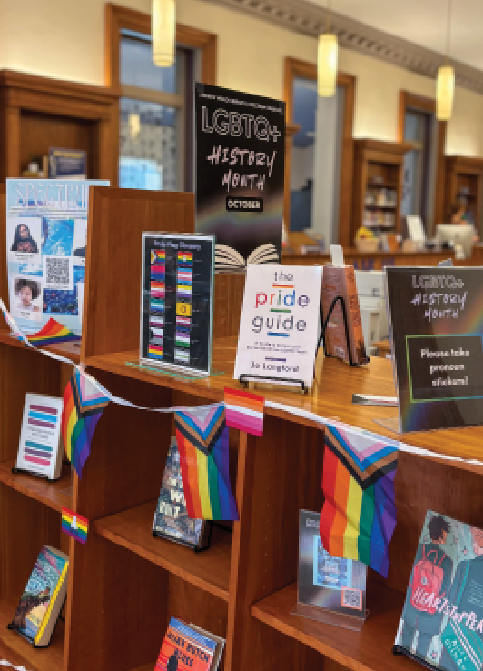 Library Celebrates LGBTQ+ History Month